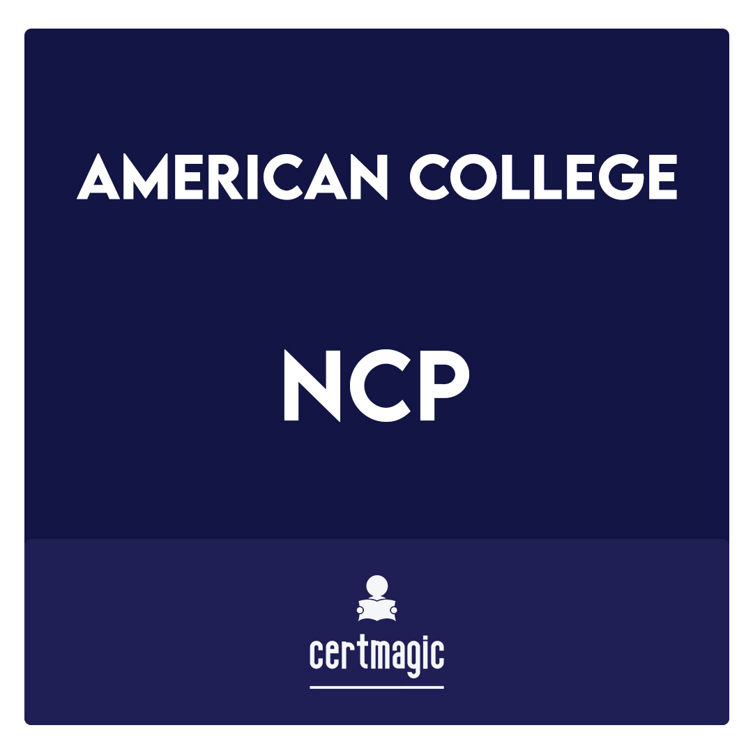 NCP-National Check Professional (NCP) Certification Examination Exam
