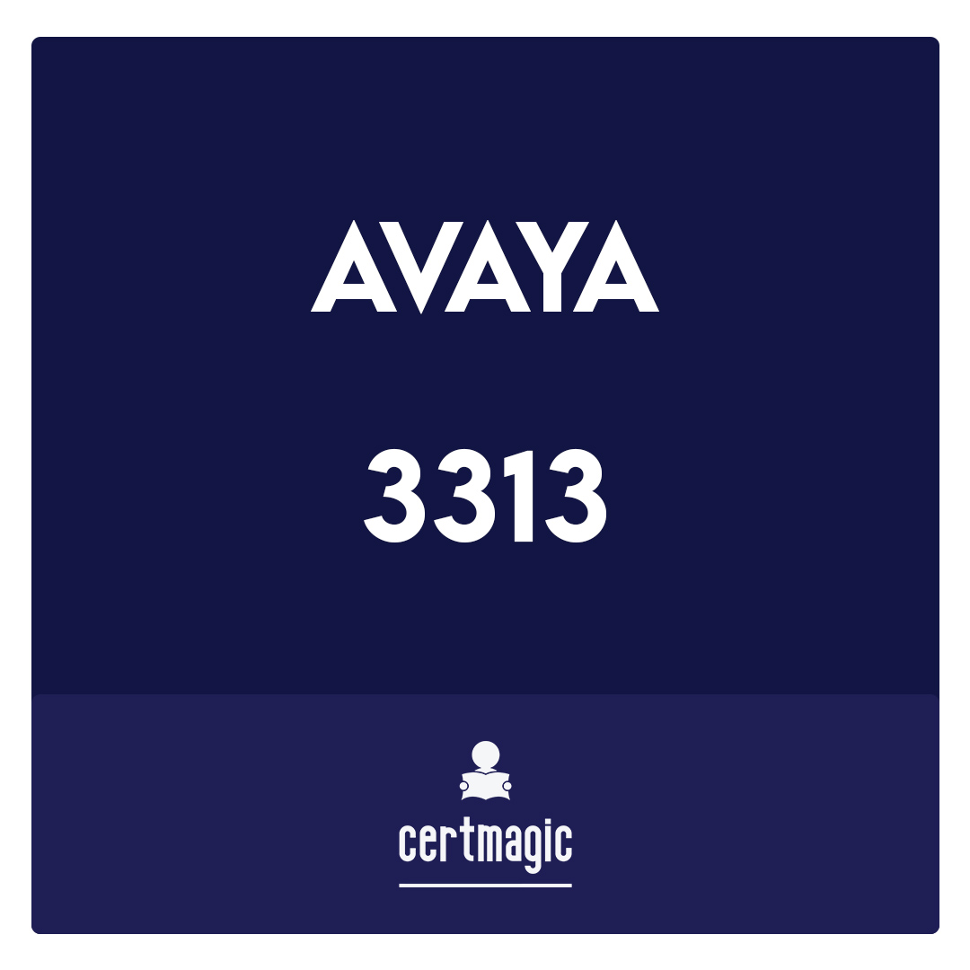 3313-Prepare For Avaya Aura Contact Center Support Exam