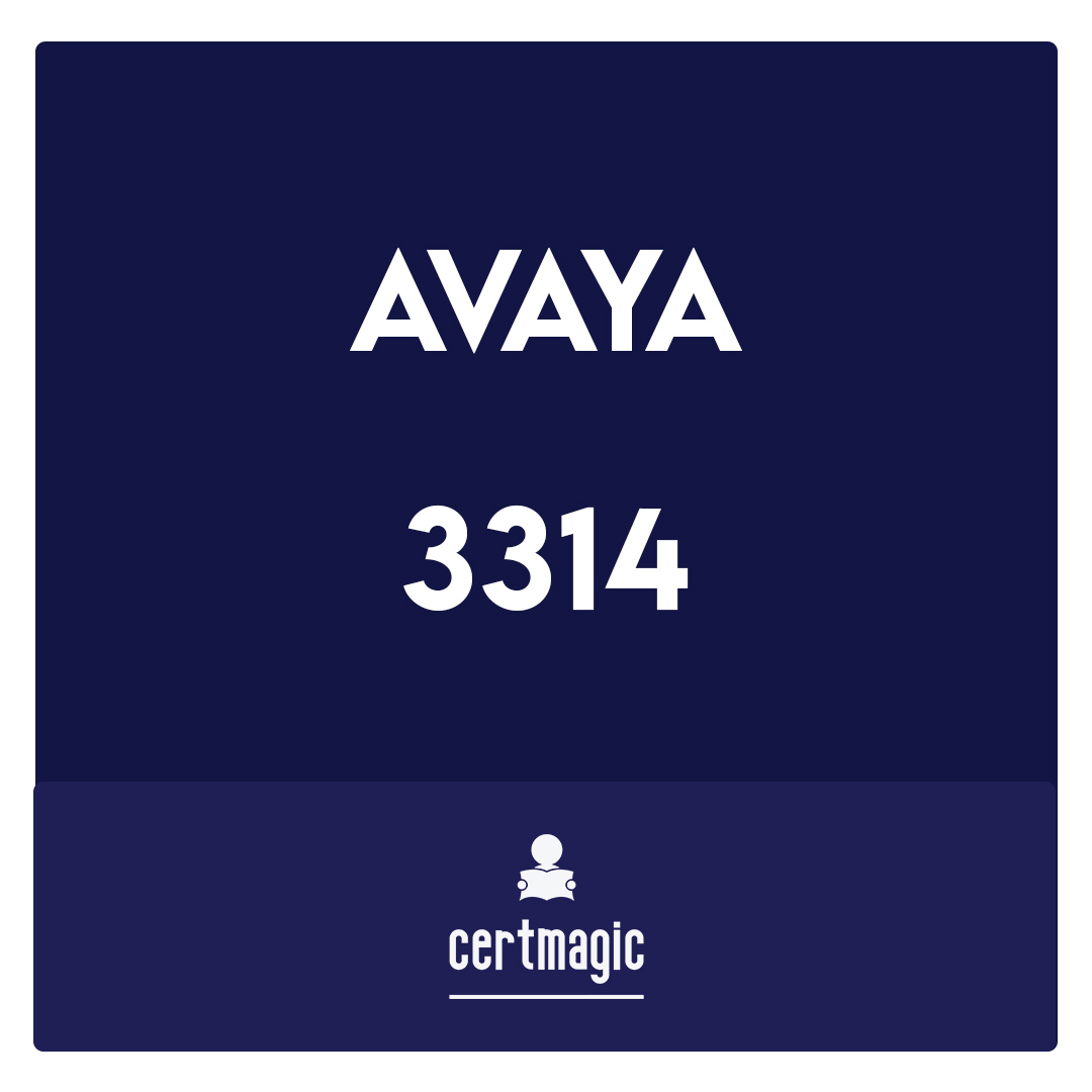 3314-Avaya Aura Experience Portal with POM Implementation and Maintenance Exam