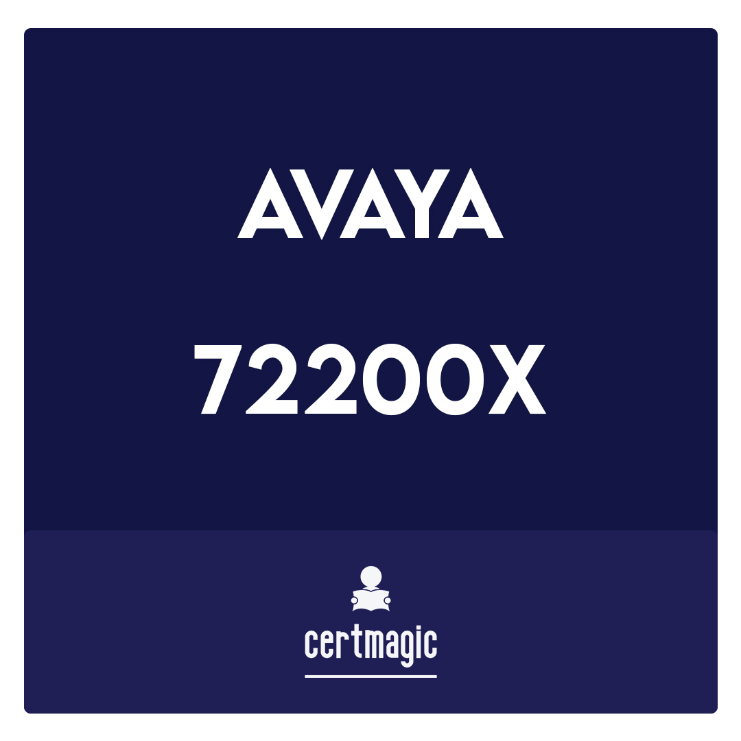 72200X-Avaya AuraÂ® Core Components Support Exam