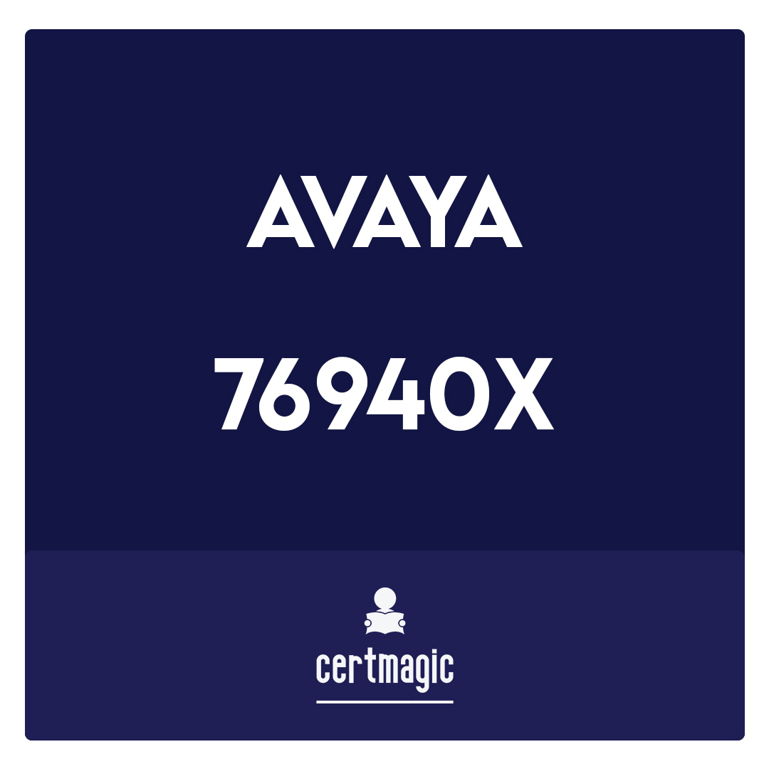 76940X-Avaya Converged Platform Support Exam