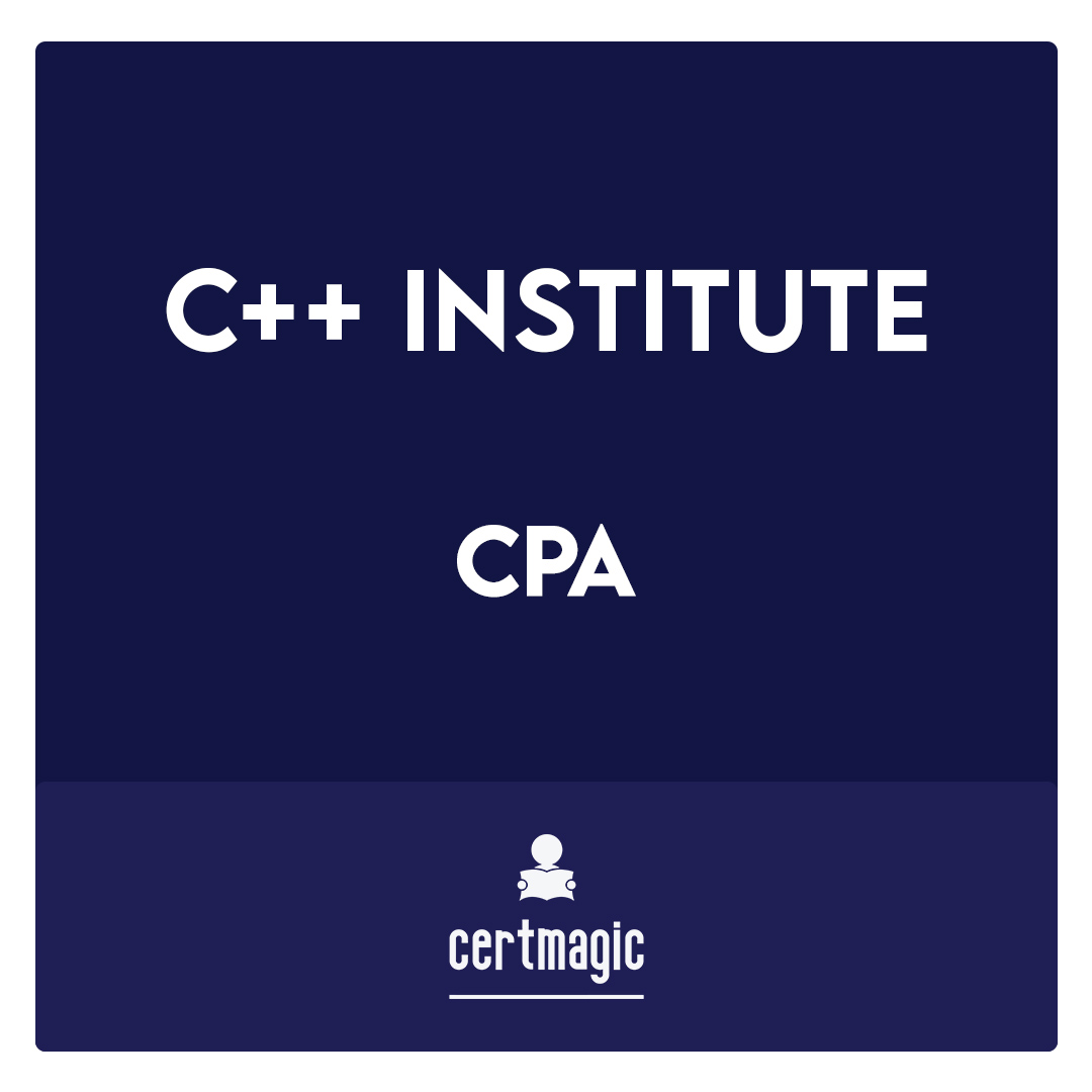 CPA-CPA - C++ Certified Associate Programmer Exam