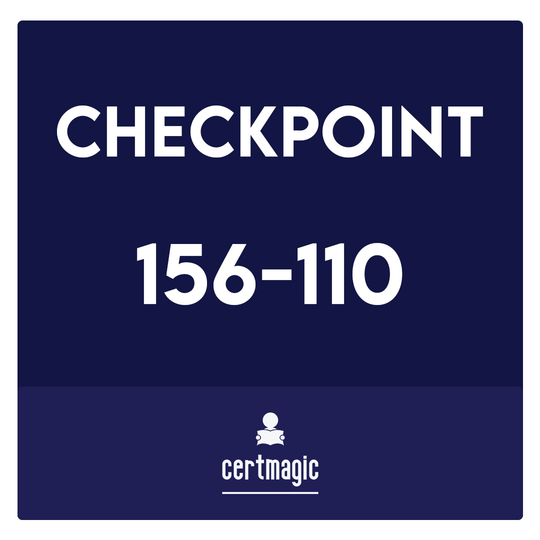 156-110-Check Point Certified Security Principles Associate - CCSPA Exam