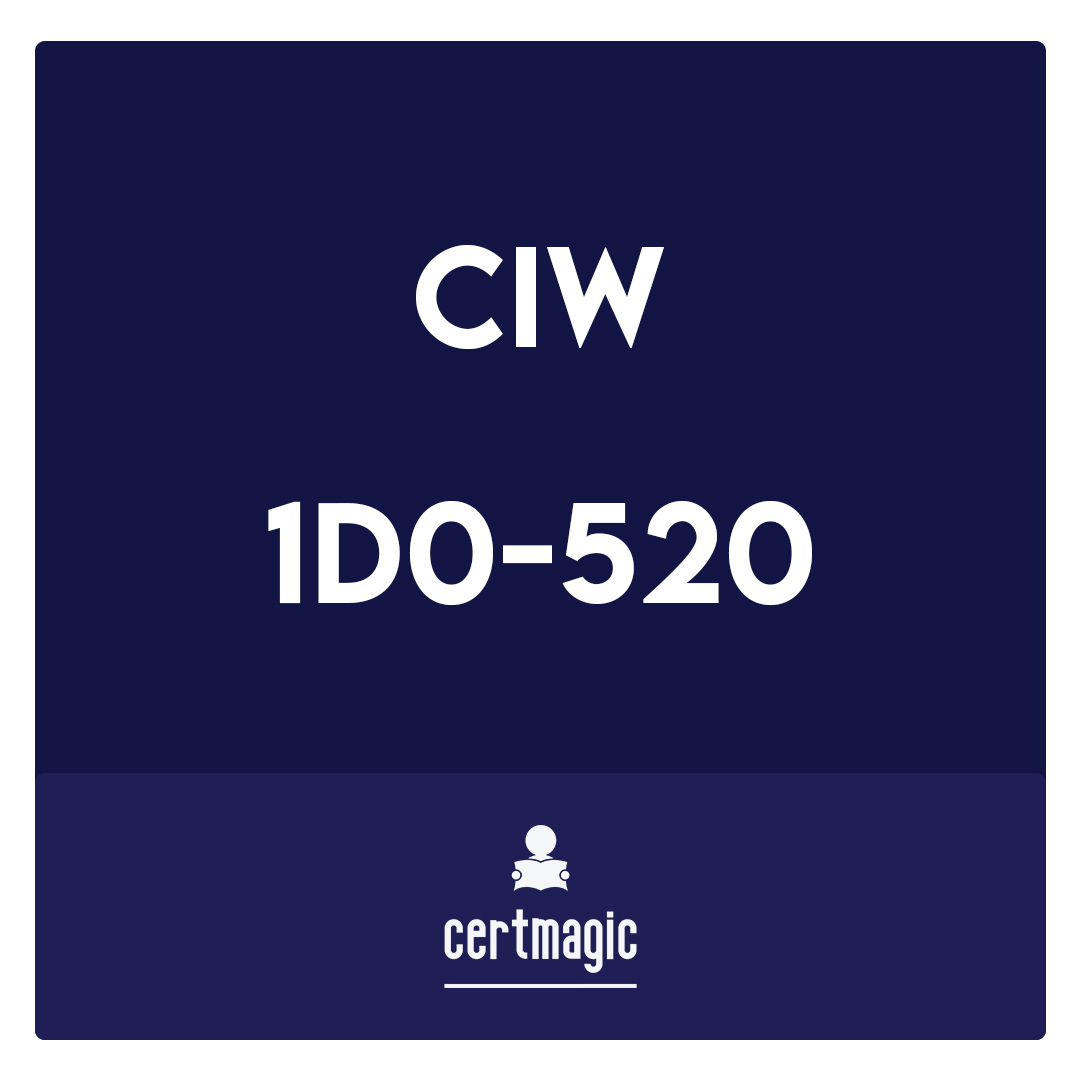 1D0-520-CIW Web Design Specialist Exam