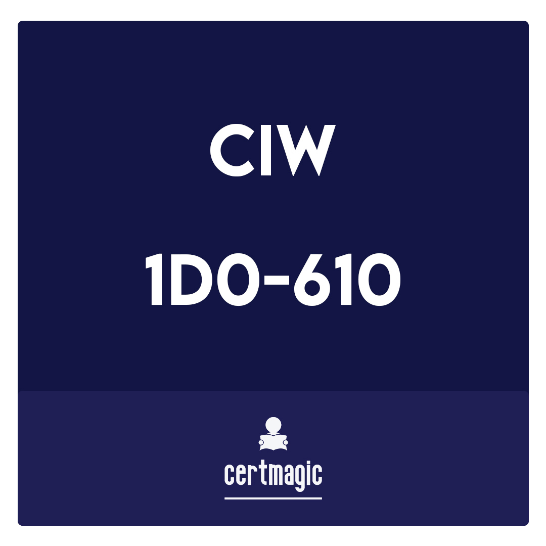 1D0-610-CIW Web Foundations Associate Exam