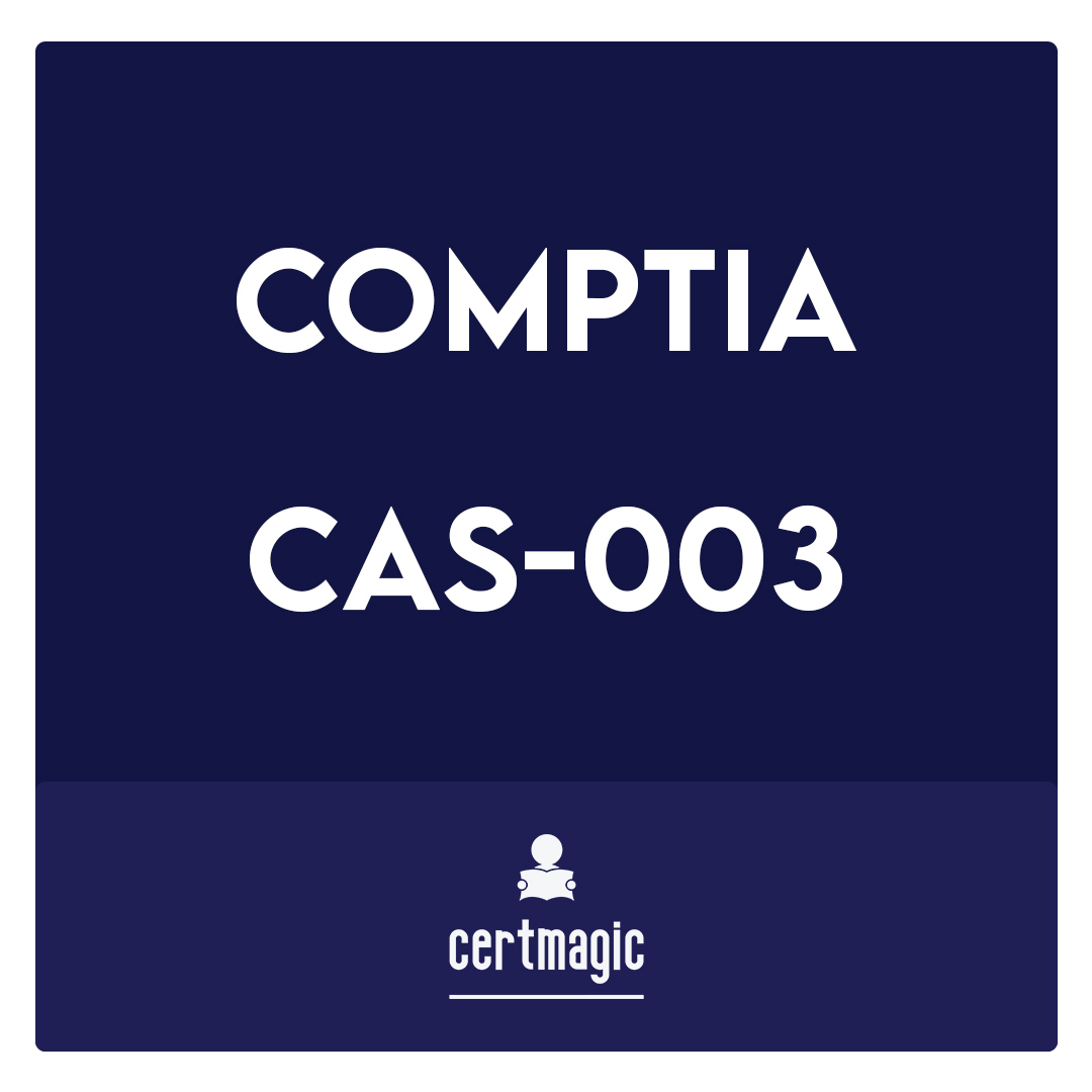 CAS-003-CompTIA Advanced Security Practitioner (CASP) Exam