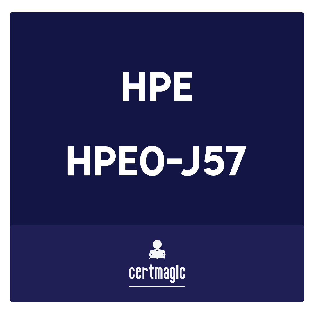 HPE0-J57-Designing HPE Storage Solutions Exam