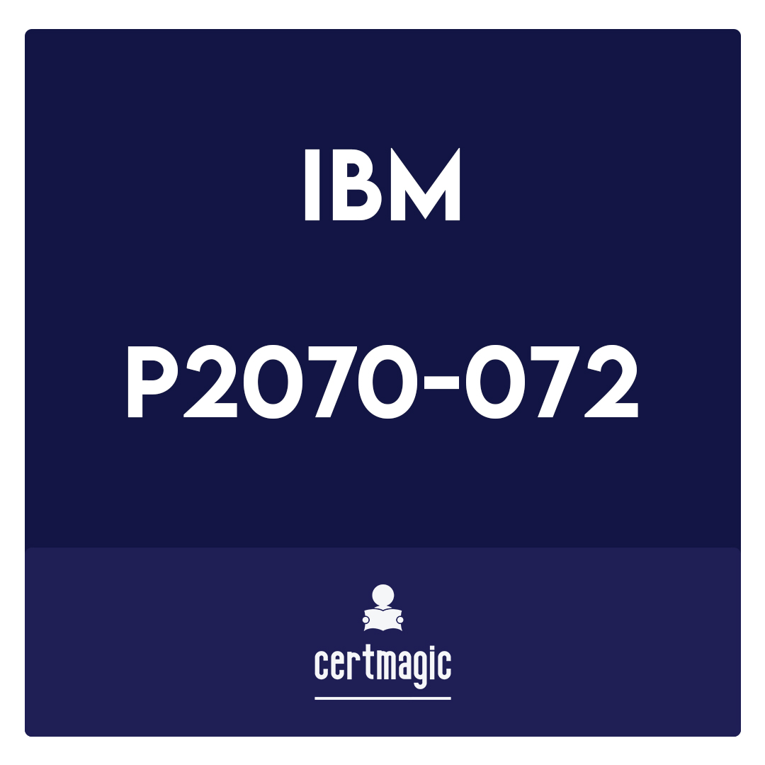 P2070-072-IBM Content Collector Technical Mastery Test v1 Exam