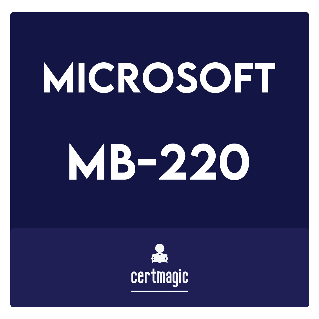 MB-220-Microsoft Dynamics 365 for Marketing Exam