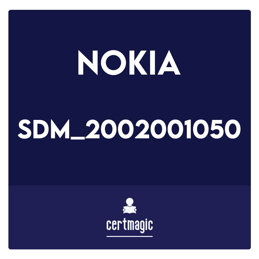 SDM_2002001050-SDM Certification - NI Exam