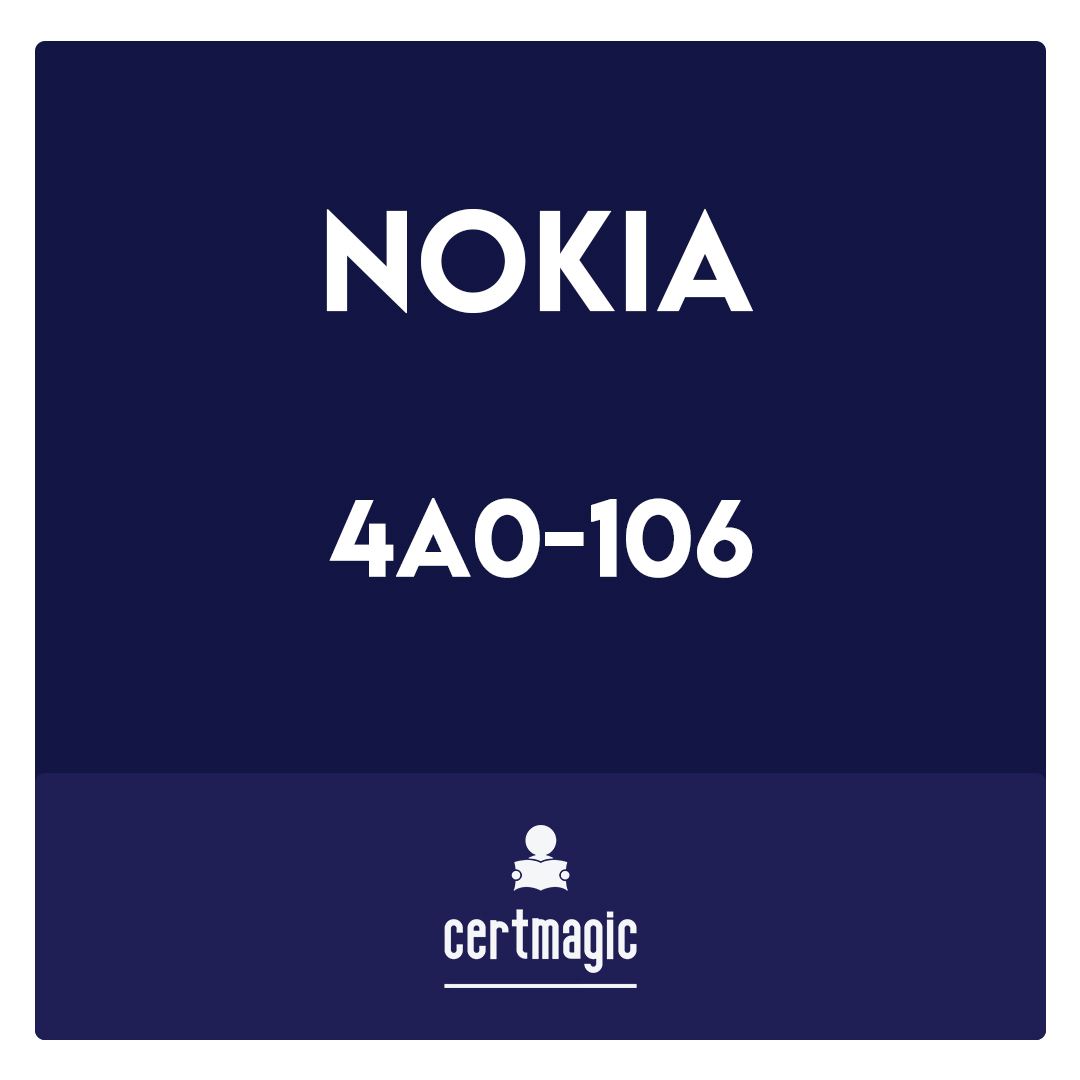 4A0-106-Nokia Virtual Private Routed Networks Exam