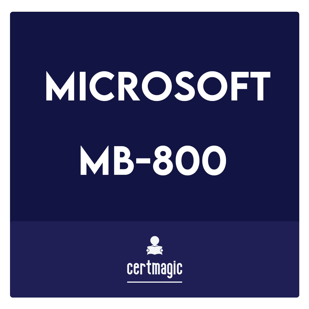 MB-800-Microsoft Dynamics 365 Business Central Functional Consultant Exam