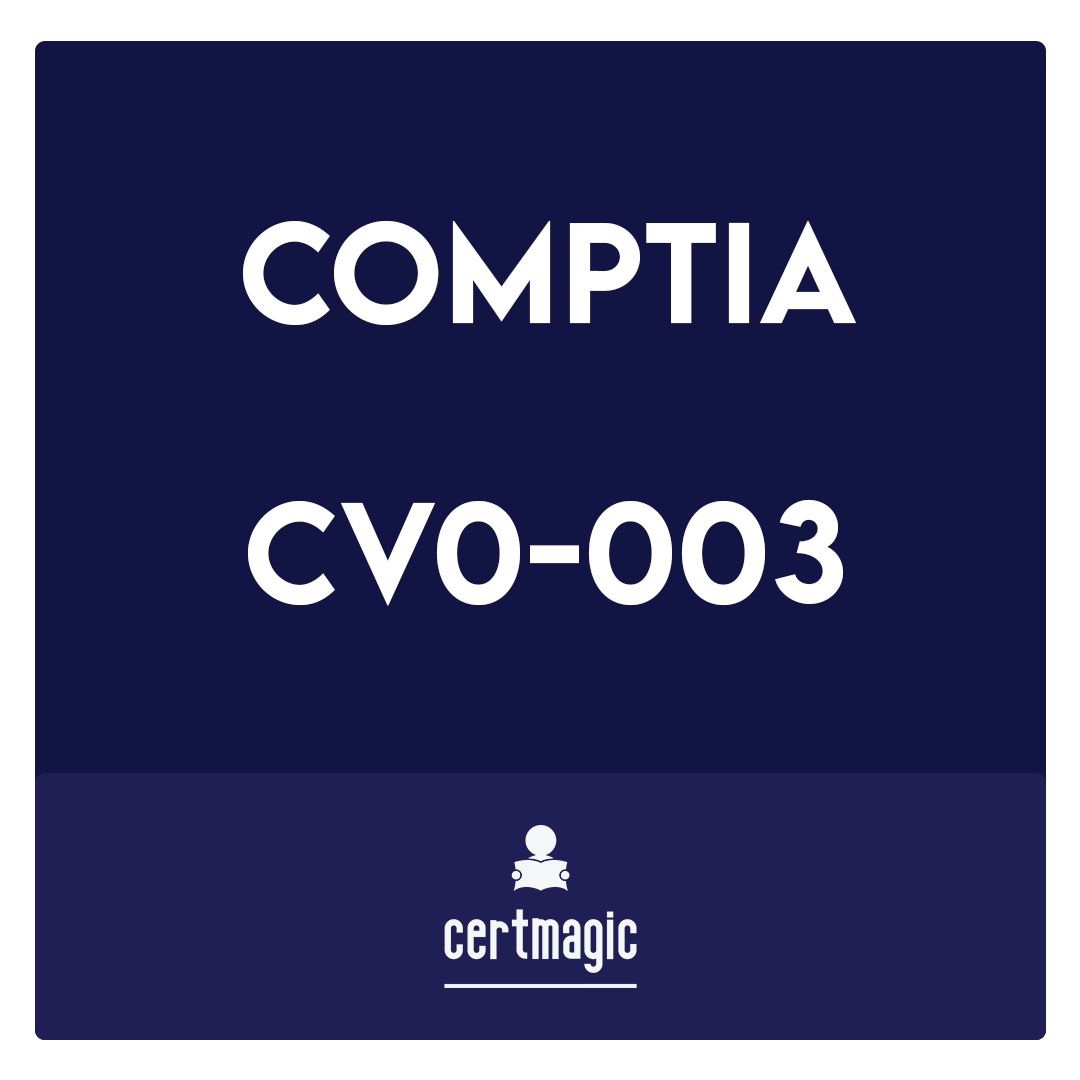 CV0-003-CompTIA Cloud+ Certification Exam