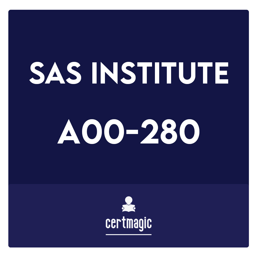 A00-280-Clinical Trials Programming Using SAS 9 Exam