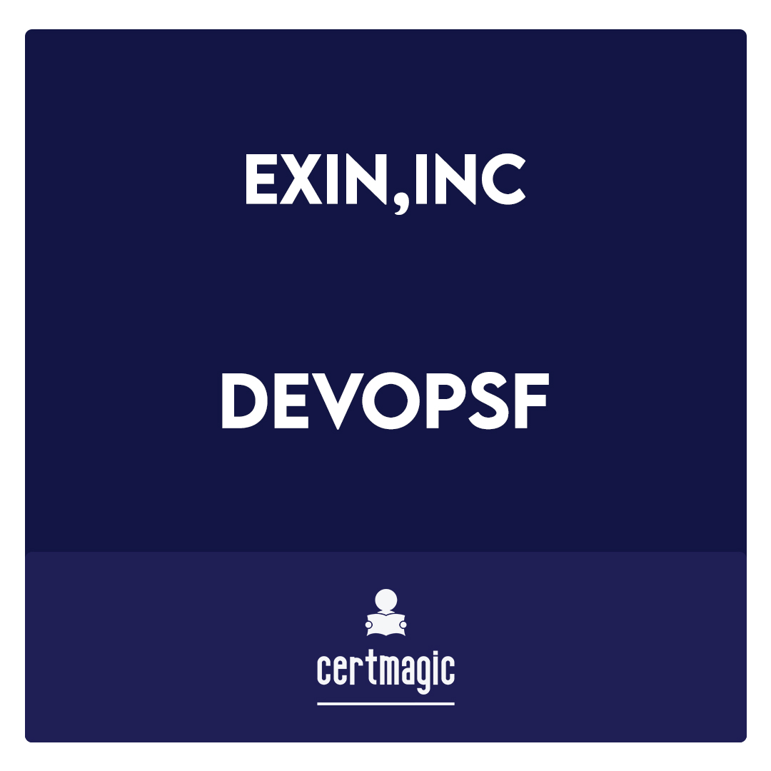 DEVOPSF-EXIN DevOps Foundation Exam