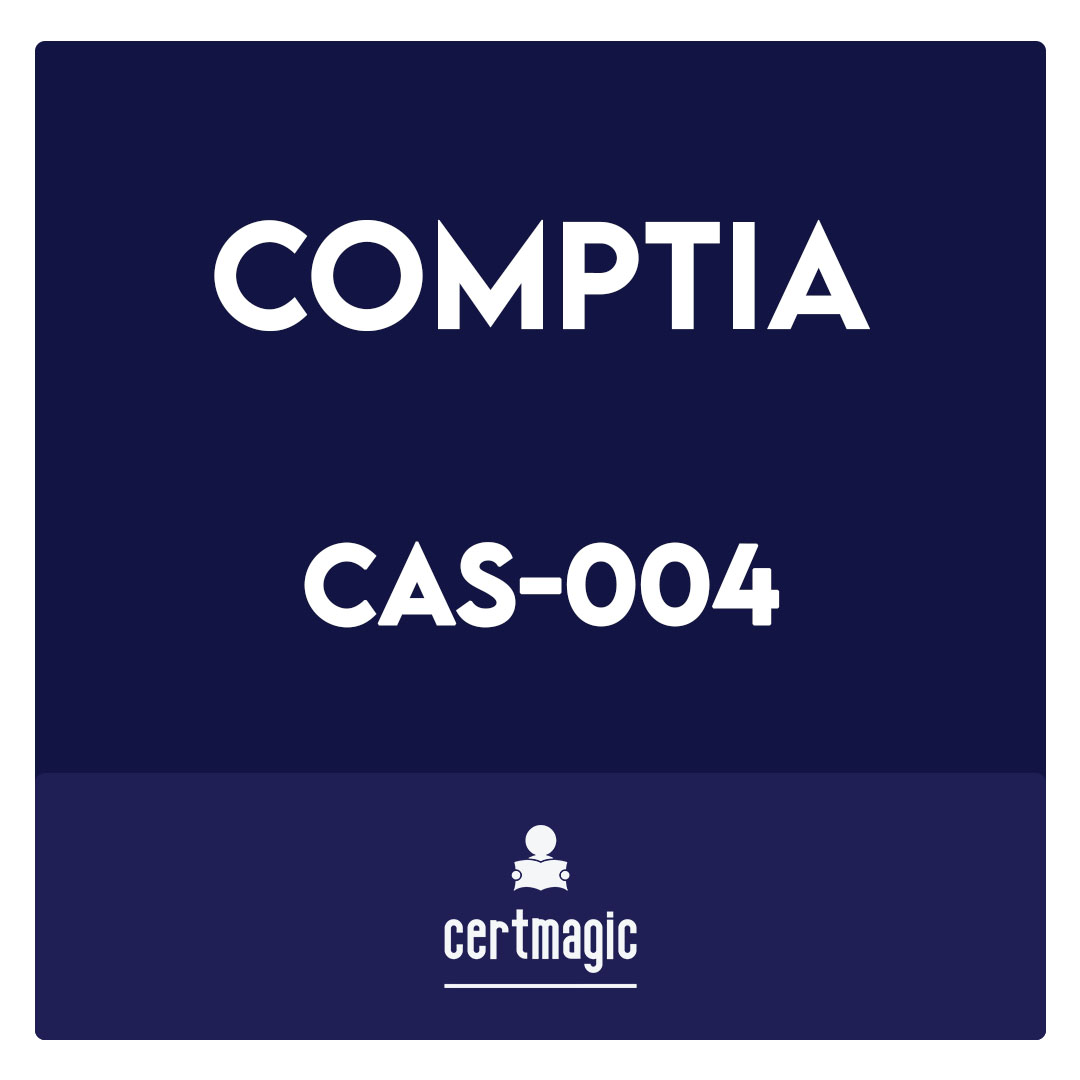 CAS-004-CompTIA Advanced Security Practitioner (CASP+) CAS-004 Exam