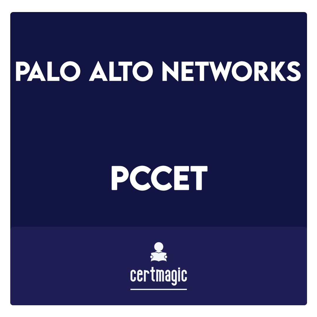 PCCET-Palo Alto Networks Certified Cybersecurity Entry-level Technician Exam