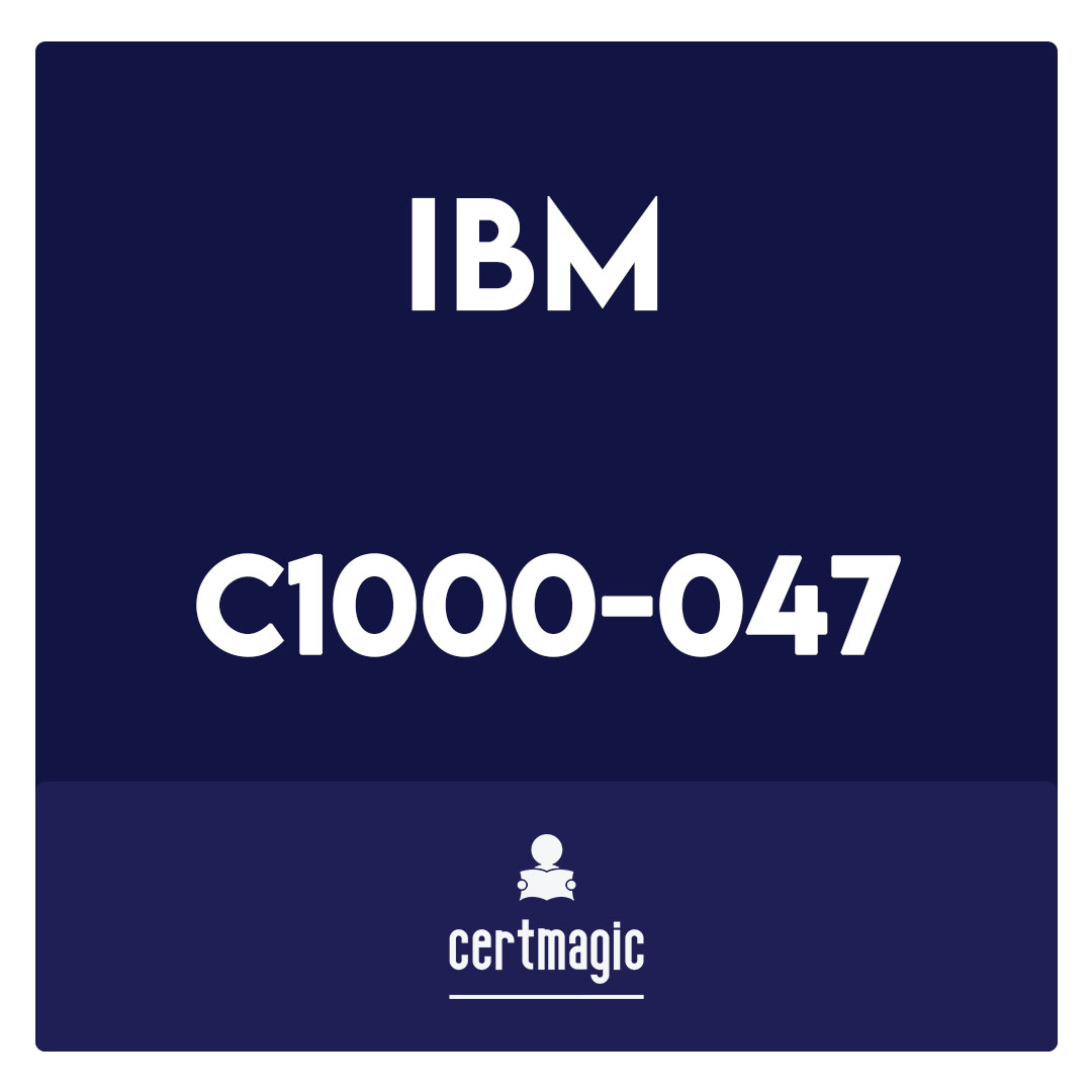 C1000-047-IBM Watson IoT Maximo Solutions Architect V1 Exam