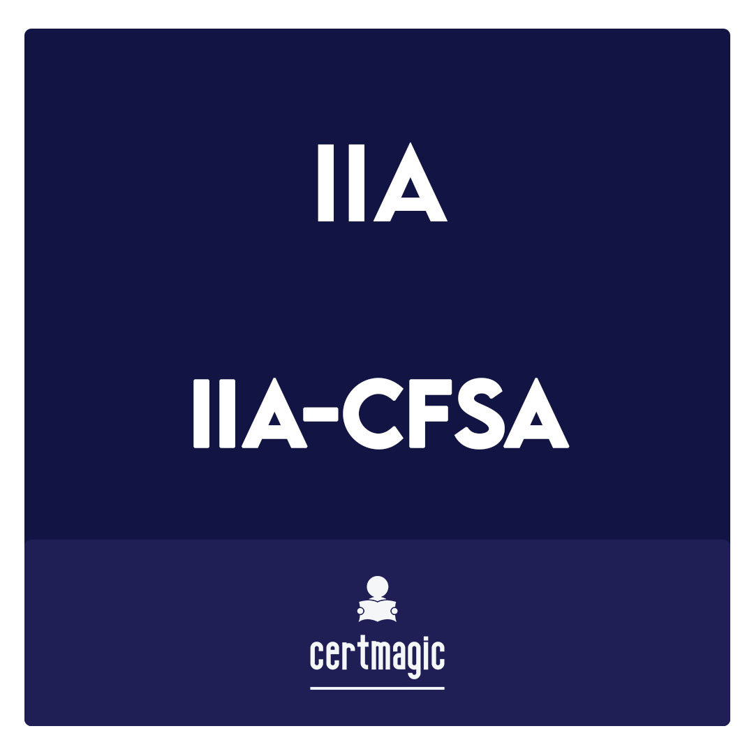 IIA-CFSA-Certified Financial Services Auditor Exam