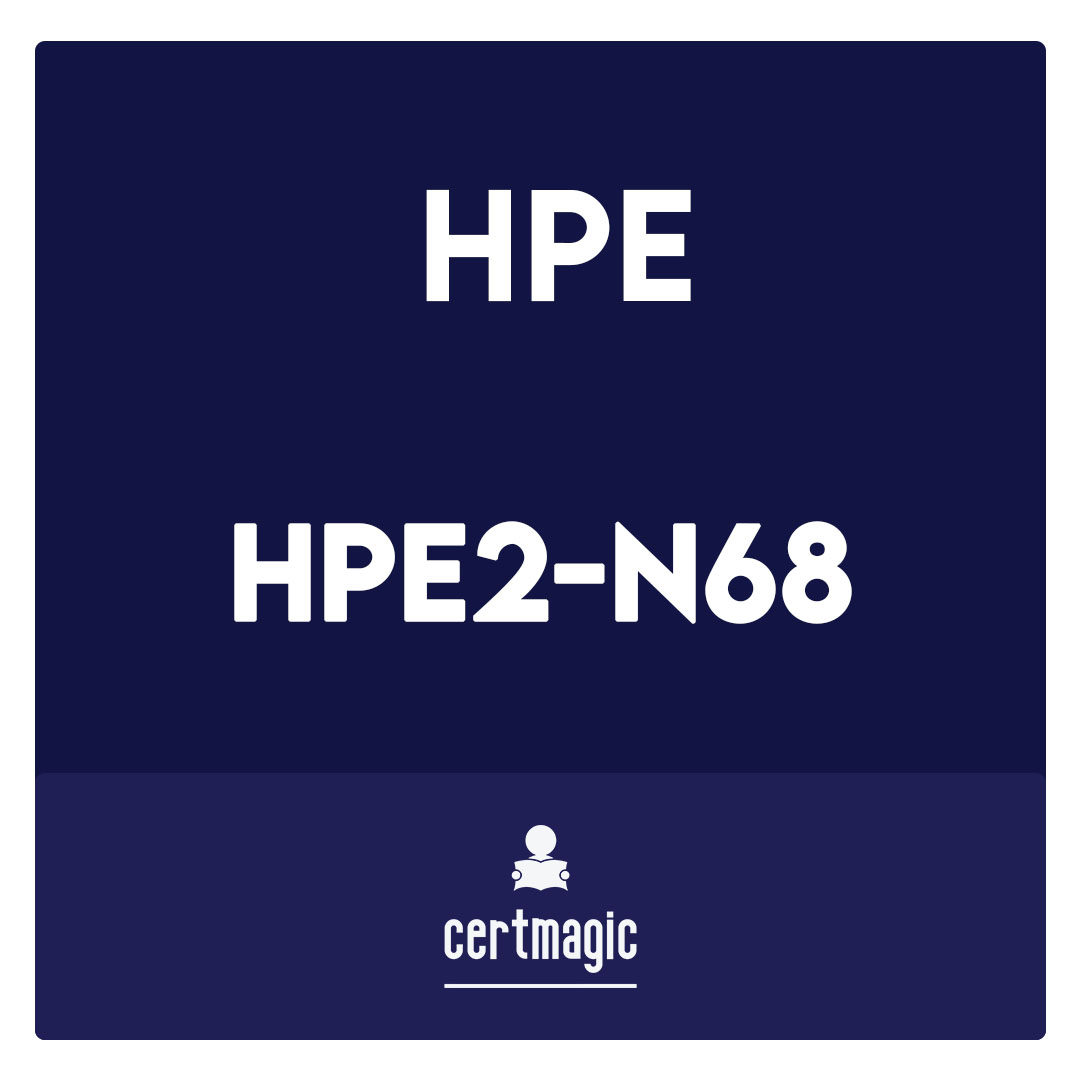 HPE2-N68-Using HPE Containers Exam