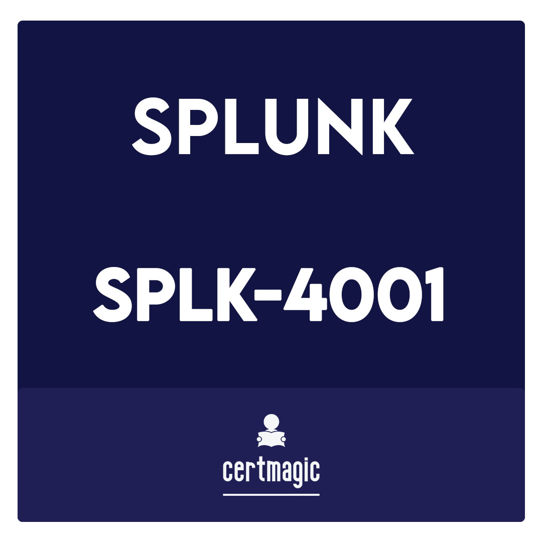SPLK-4001-Splunk O11y Cloud Certified Metrics User Exam