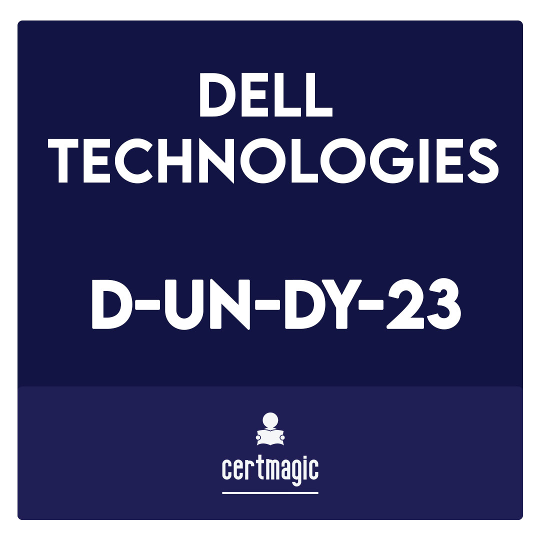 D-UN-DY-23-Dell Unity Deploy 2023 Exam