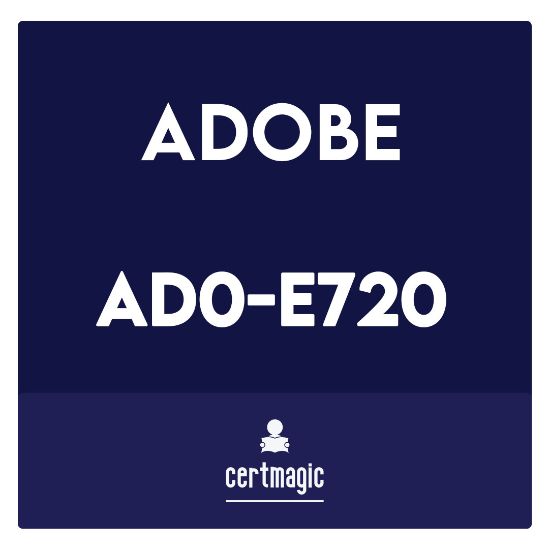 AD0-E720-Adobe Commerce Front-End Developer Expert Exam