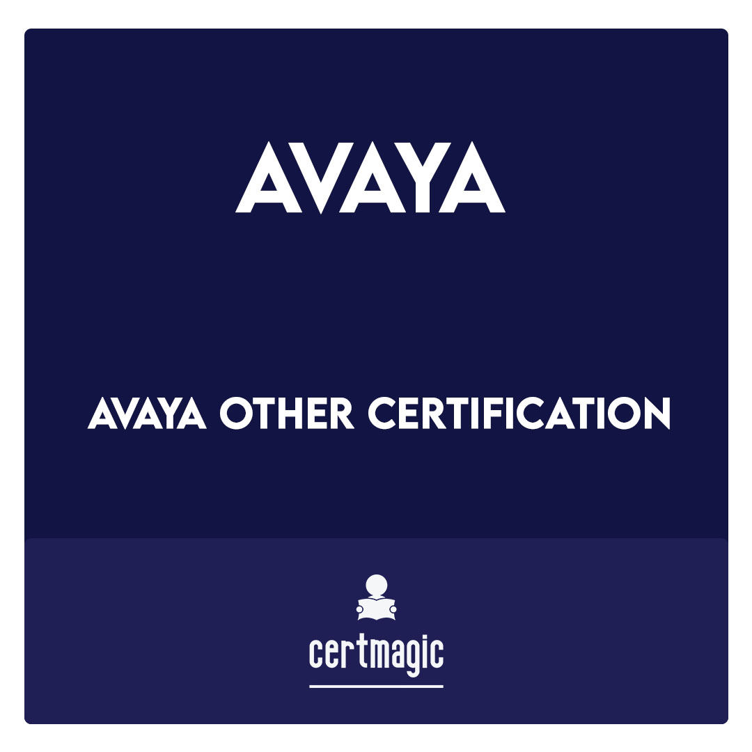 Avaya other Certification
